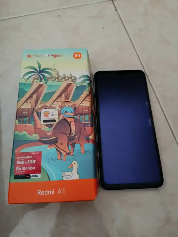 Dijual HP Redmi A1 3/32GB.