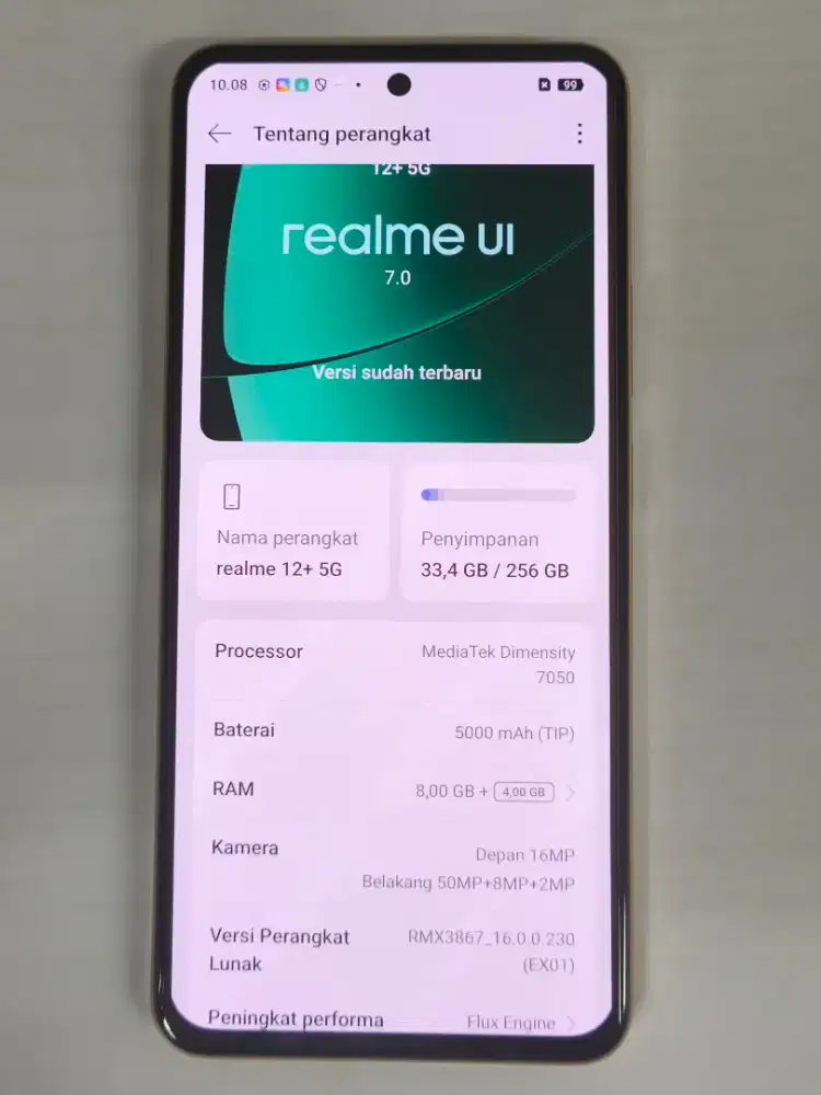 HP Realme 12+ 5G RAM 8/256GB