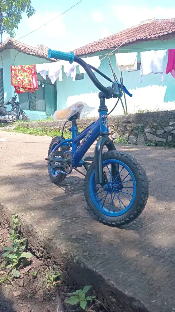 Sepeda Anak 12 Inci GO BMX – Full Restorasi, Siap Pakai, Rangka Kokoh