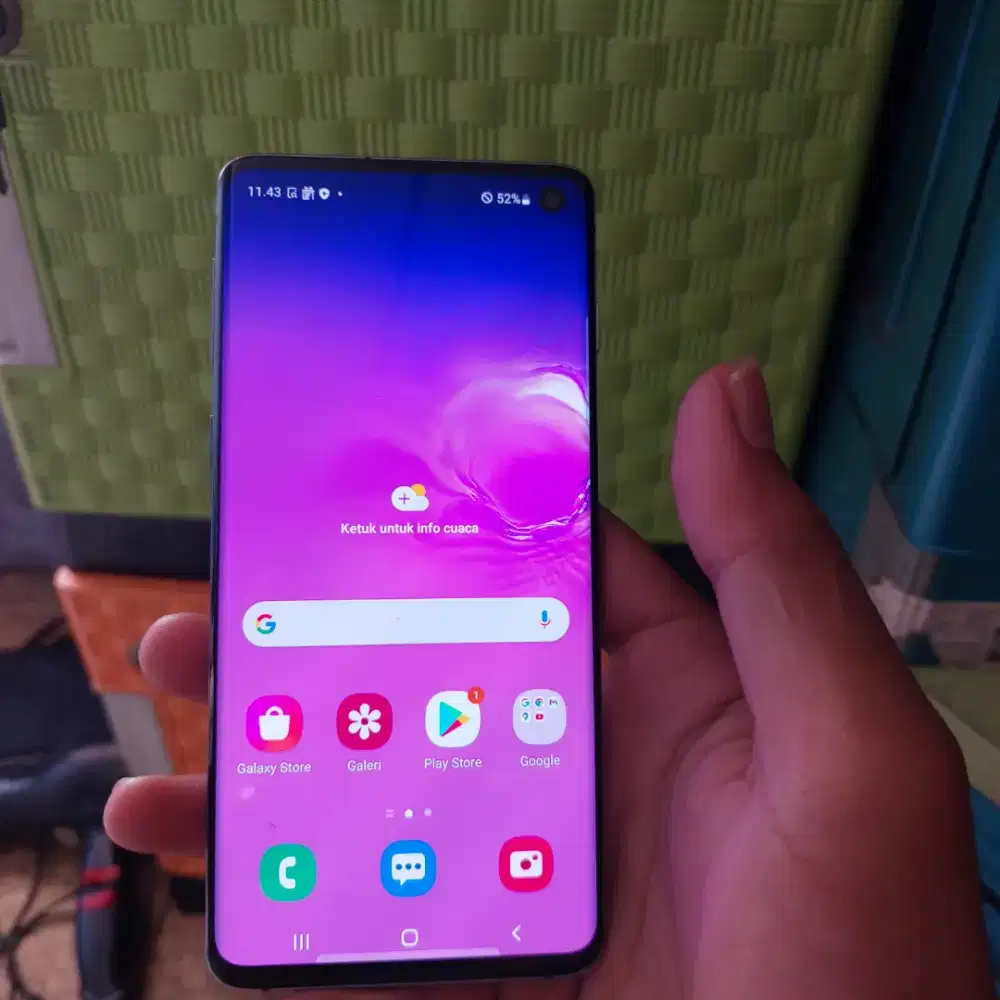 Samsung galaxy S10 Resmi sein