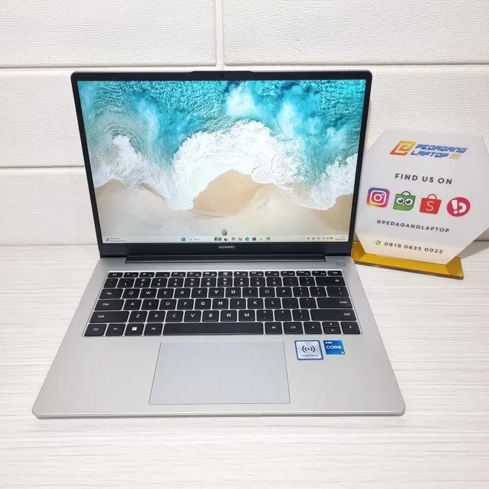 HUAWEI MATEBOOK D14 Core i5-13420H RAM 16GB SSD 512GB, FHD IPS Garansi