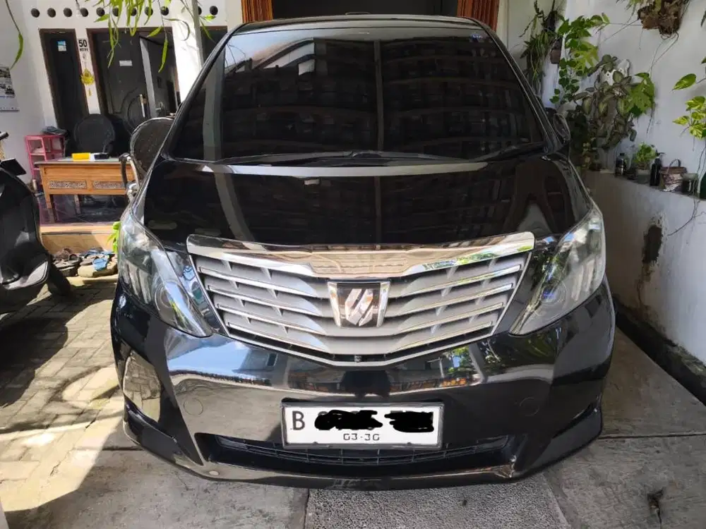Alphard 2009/2010 mulus warna hitam
