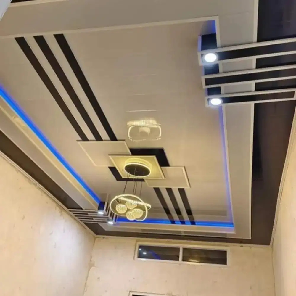 Menerima jasa pemasangan plafon PVC dan bongkar pasang atap dll