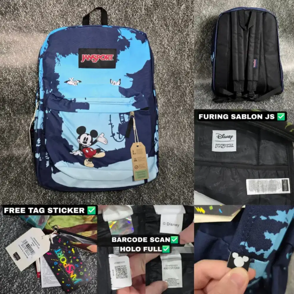 Ransel jansport sekolah