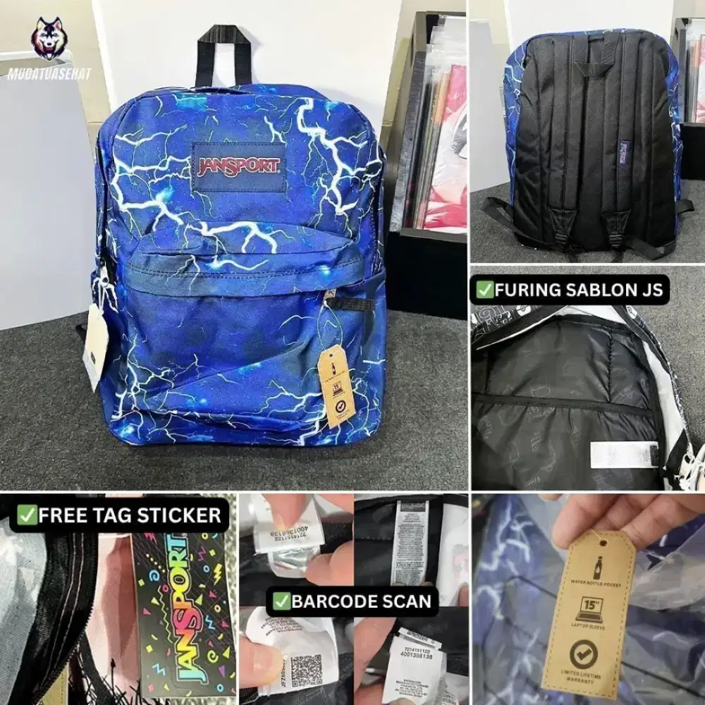 Ransel jansport sekolah