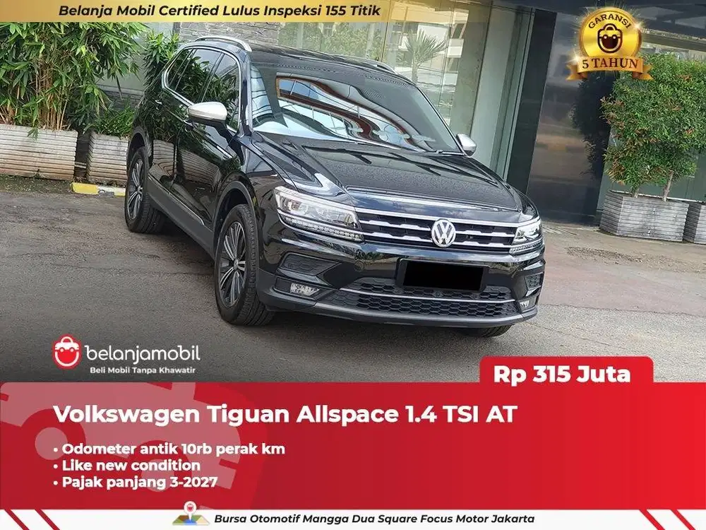 [ LOW KM 10RB ] Volkswagen VW Tiguan Allspace 1.4 TSI AT 2022/2023