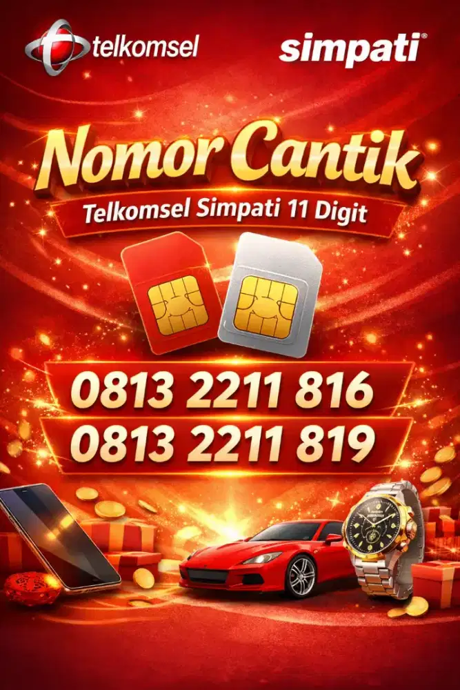 Nomor cantik 11 digit telkomsel simpati 816 819