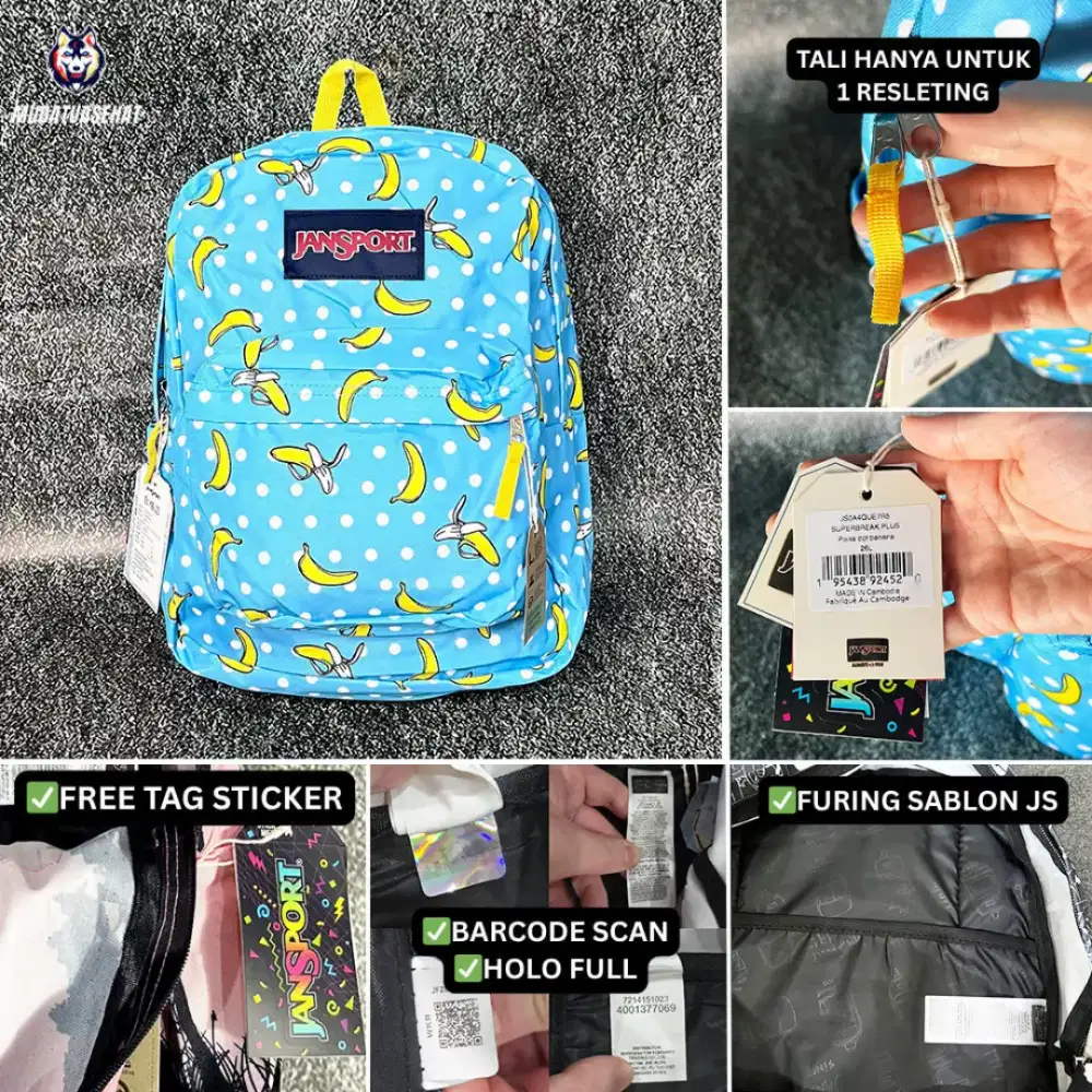 Ransel jansport sekolah