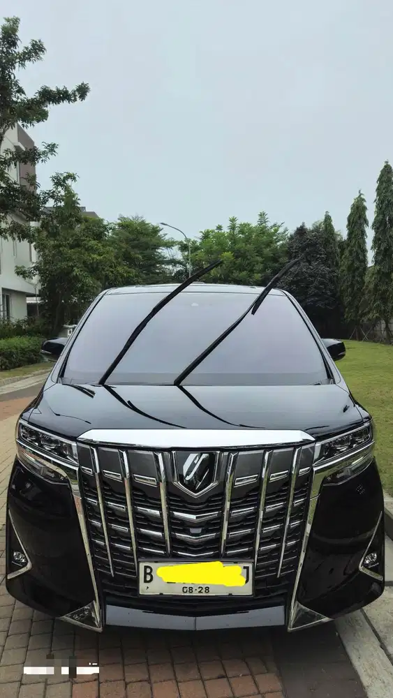 Toyota Alphard 2023 Hitam Black 2022 2024 Alphard Low Odo