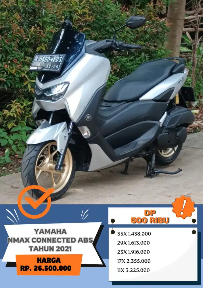 YAMAHA NMAX CONNECTED ABS TAHUN 2021