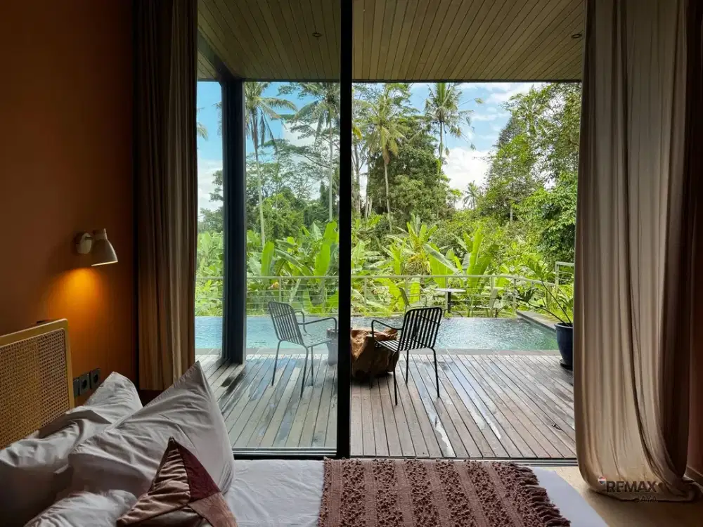 Villa Indah Disewakan Jangka Panjang 30 Th, di Ubud, Gianyar Area