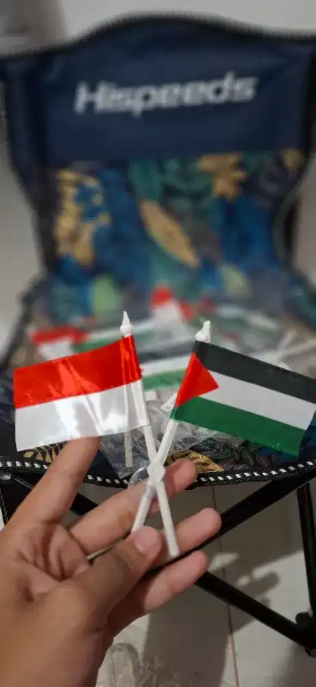 BENDERA MINI INDONESIA & PALESTINA