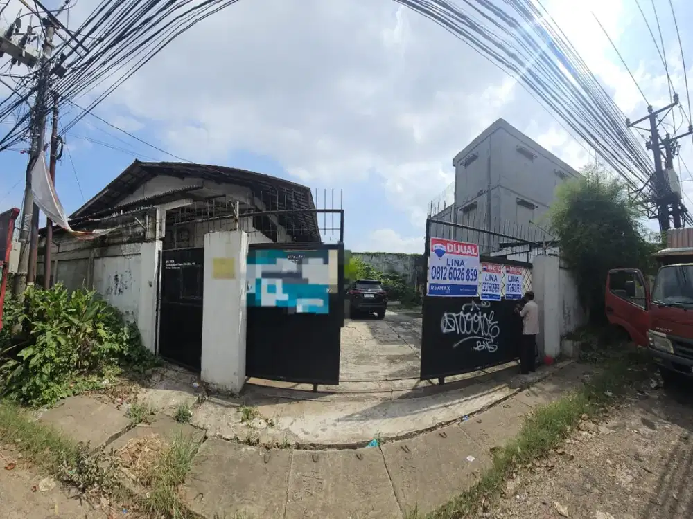 Dijual Dibawah Pasaran Gudang Raya Kuta Bumi uk 695m2 Jalan Besar Izin Industri , Tanggerang