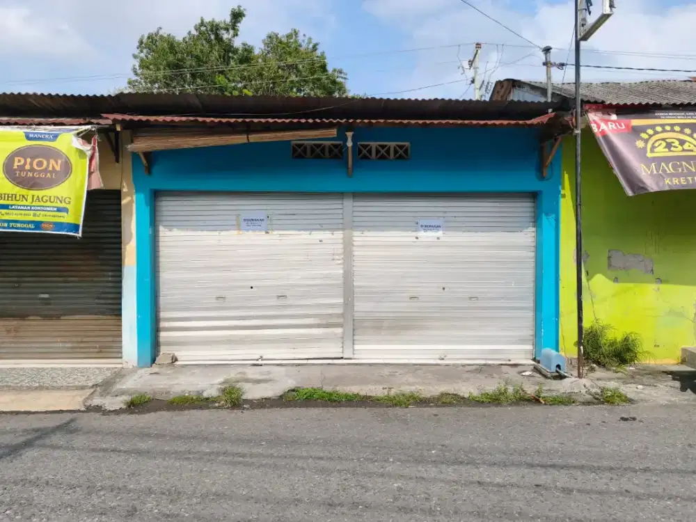 DISEWAKAN KIOS 2x4,5 MTR SEMARANG BARAT