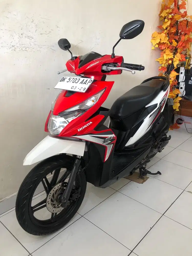 Honda Beat Eco Th.2018 Idling stop pajak baru.2027!!