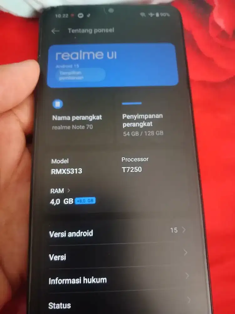 Realme note 70 4GB/128GB
