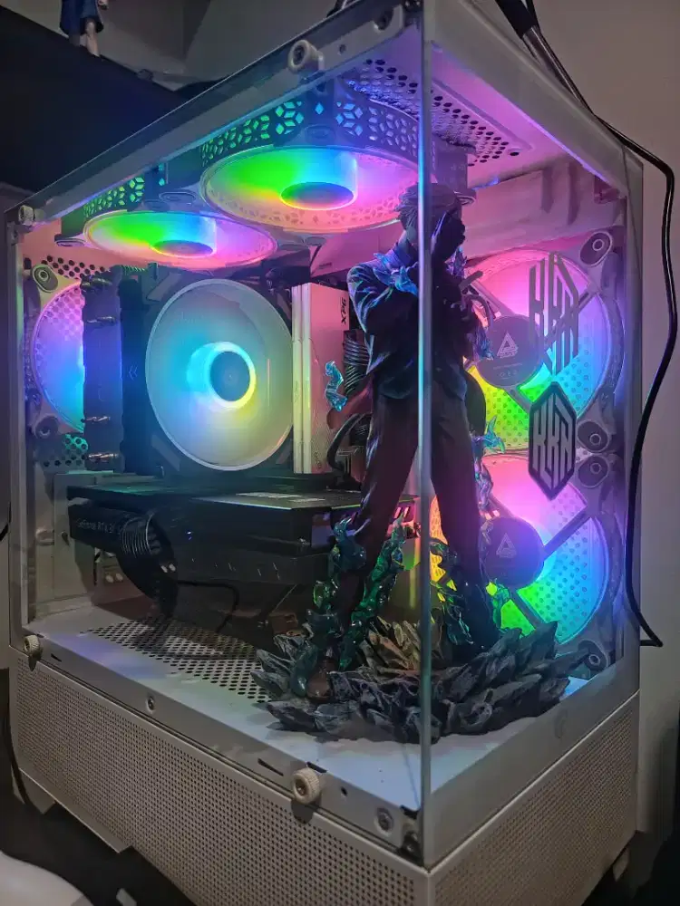 Pc gaming i5 12400f RTX 3060 12GB suhu dingin