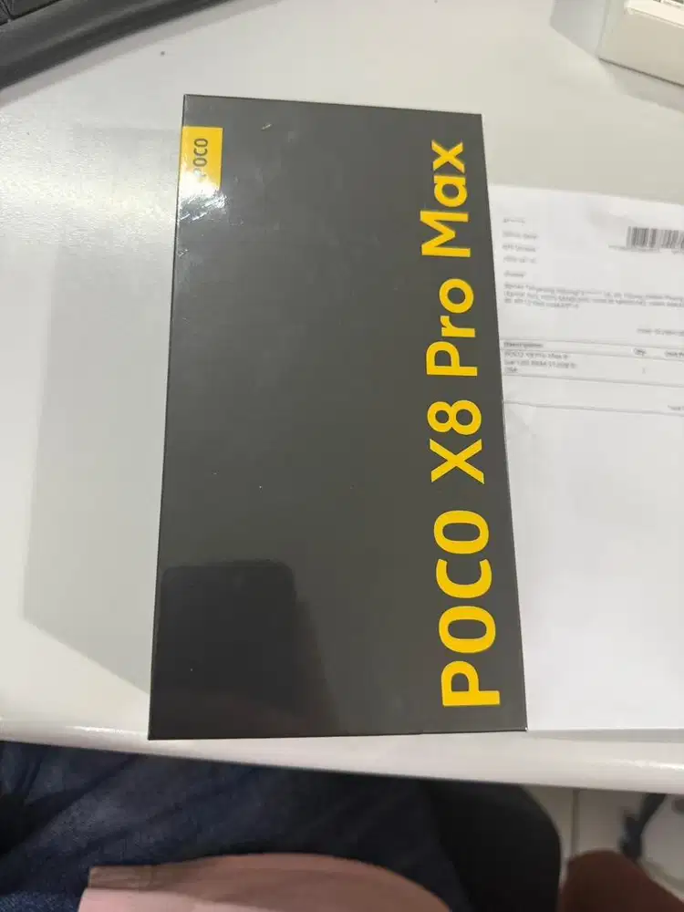 Poco X8 Pro max 12/512gb blue harga pass/nett