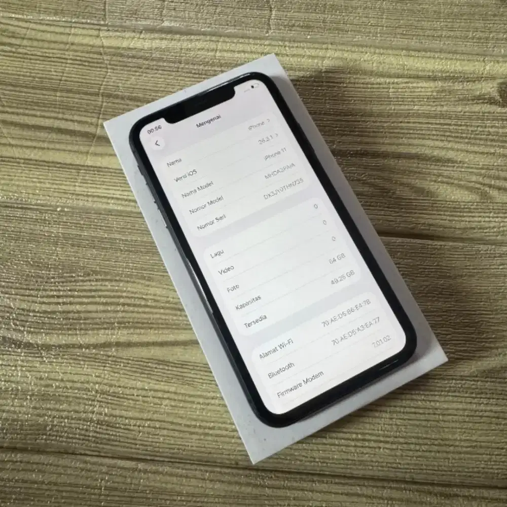 iPhone 11 64GB Garansi Ex iBox Battery Health 85%