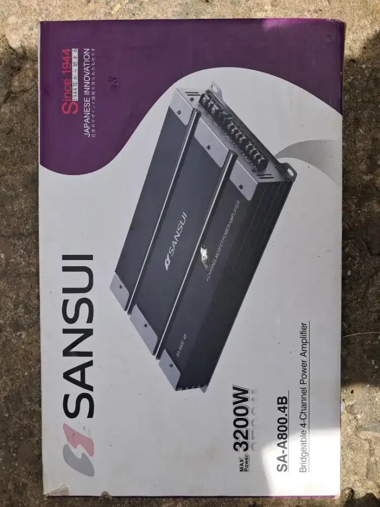 Di jual dua unit amplifier