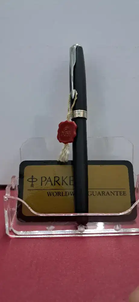 Parker Sonnet Metal & Black GT Roller Ball pen (1931523)
