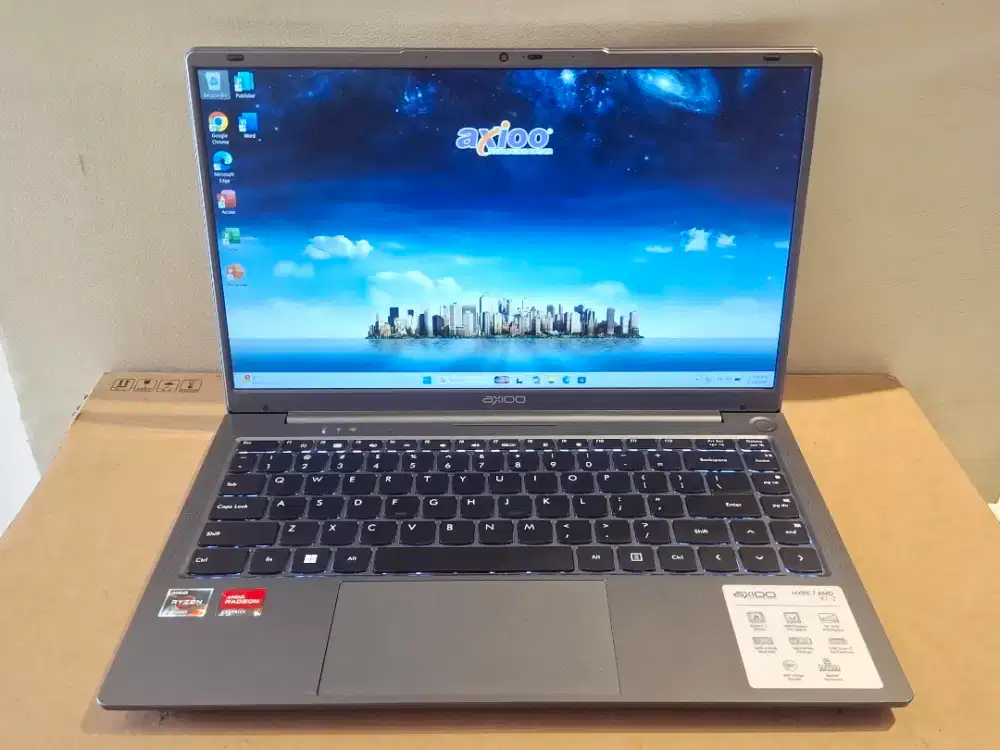 Laptop Axioo Hype 7,amd Ryzen 7 5825U,Ram 16/512