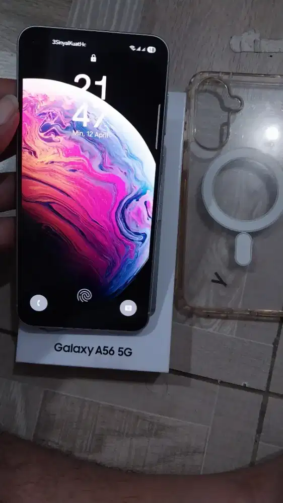 A56 5G 8/256 baru 2 bulan fullset mulus garansi panjang