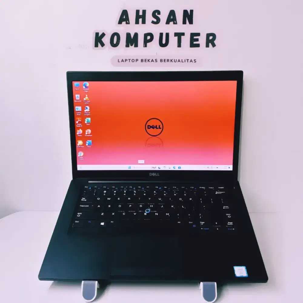 DELL LATITUDE 7480 CORE i5-7300U RAM 8GB SSD 256GB 14 BACKLIT BLACK