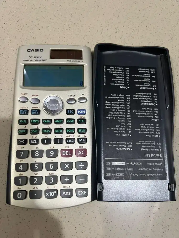 Jual Kalkulator Financial Merk Casio FC-200V