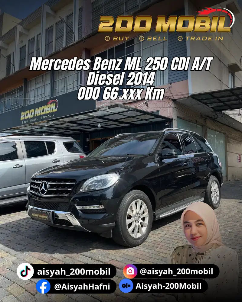 Mercedes-Benz ML250 CDI A/T 2014 Diesel