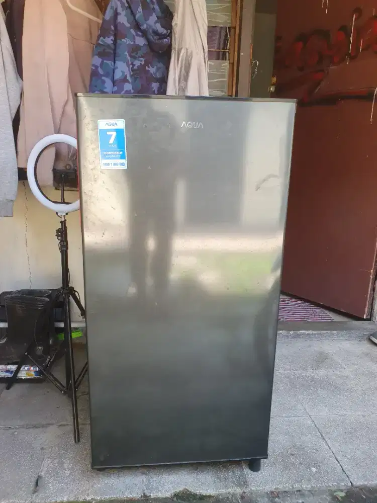 Kulkas Aqua 1 pintu Mesin Hidup Tapi Tidak Dingin