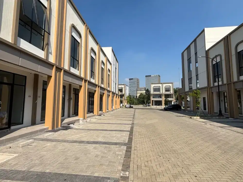 Dijual Ruko Baru Gading Serpong dekat Rumah Sakit Bethsaida