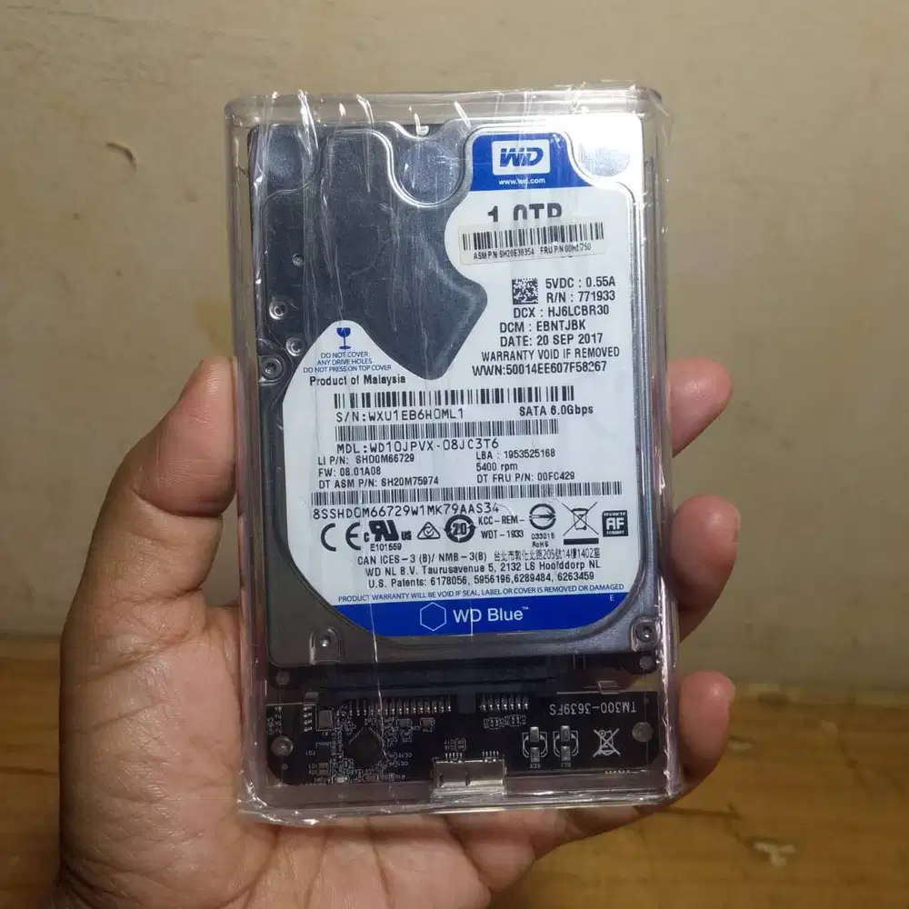Harddisk eksternal 1 TB WD Sentinel 100%