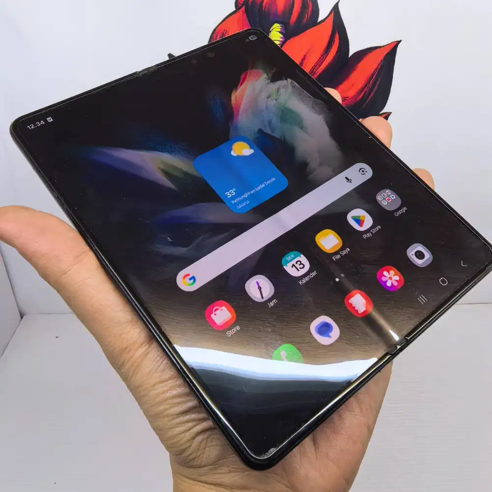 SIAP COD : Samsung Z Fold 3 12/256/512 BLACK SEIN  NOMINUS