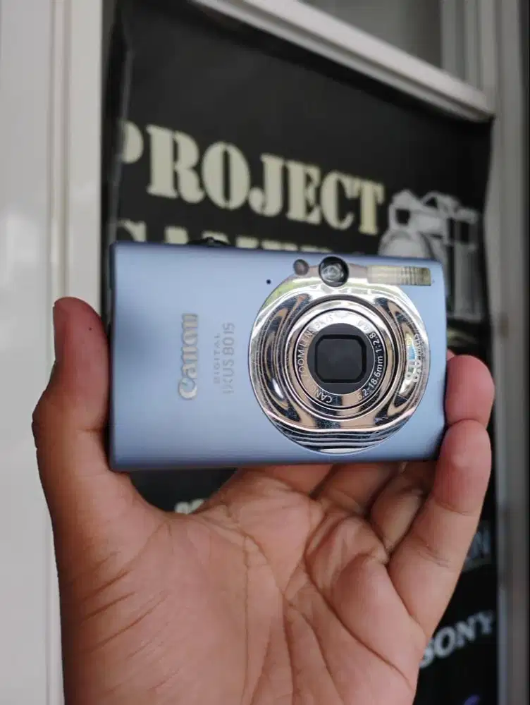 CANON IXUS 80 IS BLUE FULLSET BOX