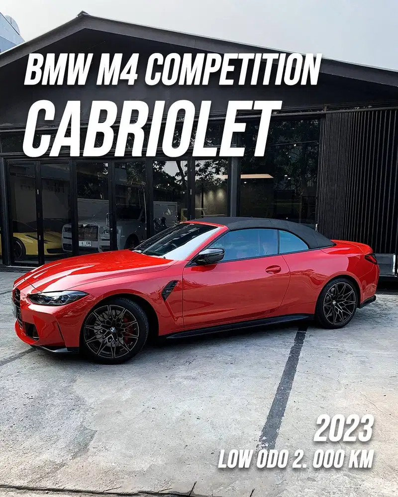 FOR SALE - BMW M4 Competition Cabriolet 2023