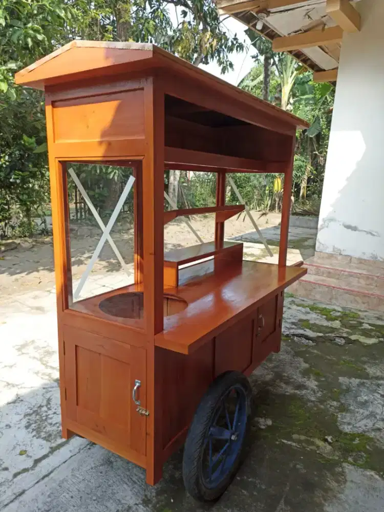 Gerobak Angkringan jg Melayani Pesanan Grobak Bakso Mie Bubur Sate dlL