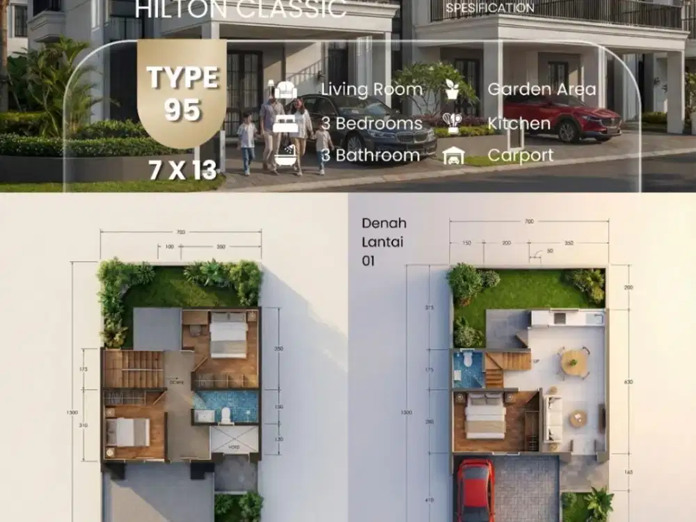 RUMAH 2 LANTAI DI KLATEN DEKAT PEMDA KLATEN