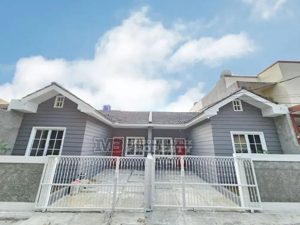 DIJUAL RUMAH BARU CANTIK SIAP HUNI LOKASI SANGAT STRATEGIS DI  VILA DAGO TOL