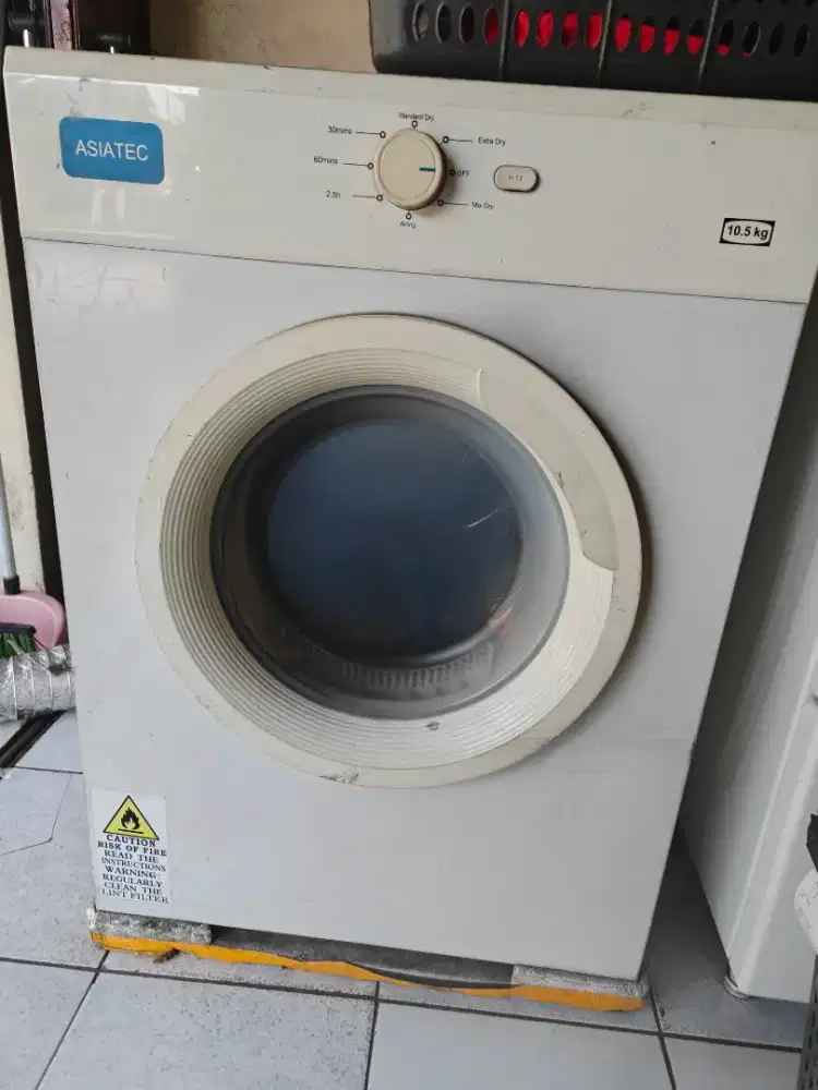 Dryer laundry 10,5kg asiatec