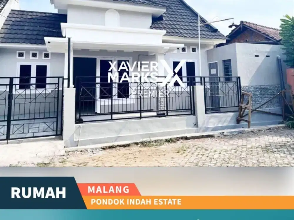 Dijual Rumah Murah Keamanan 24/7 di Pondok Indah Estate Blimbing Malang
