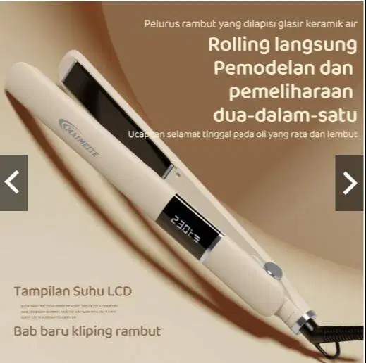 MAIMEITE 2 in 1 Straightener Catokan Curly 25MM