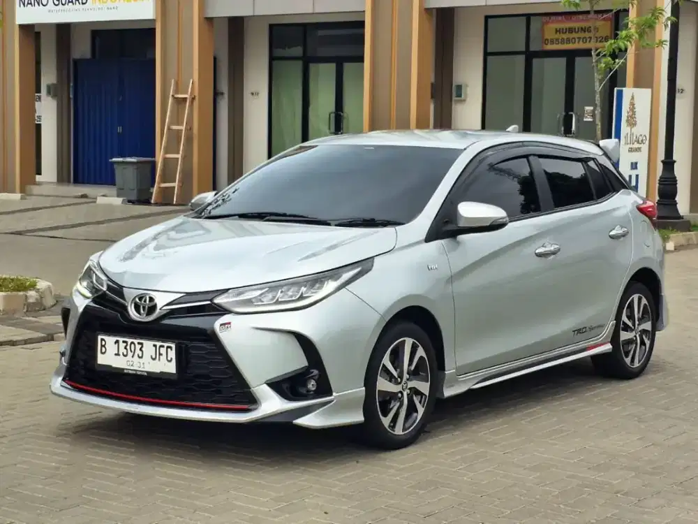 Toyota Yaris S Trd 1.5 Automatic 2021 Bensin Silver Metalik