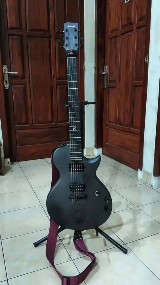 Gitar Enya Nova Go Sonic Black Les Paul