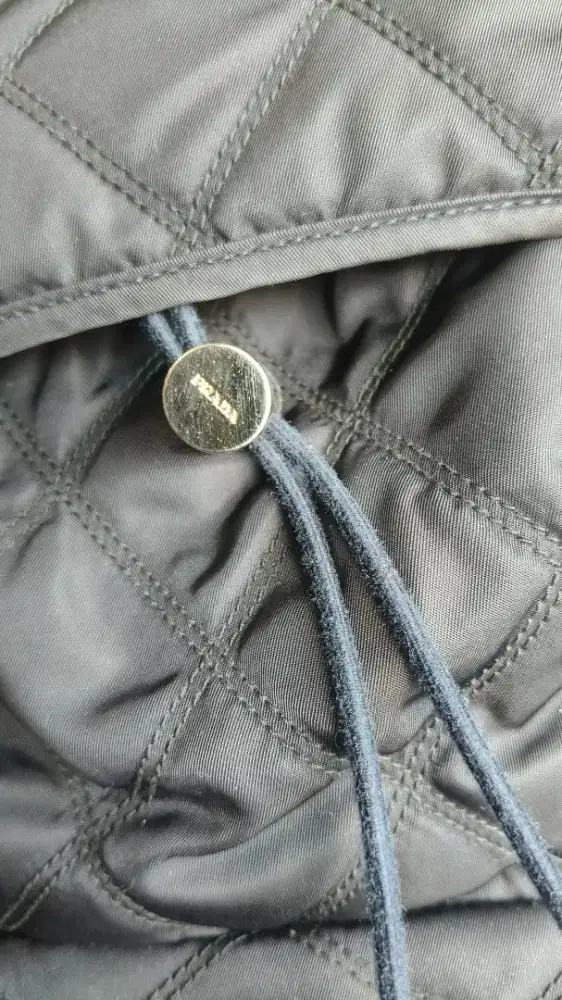 PRADA Quilted backpack original asli