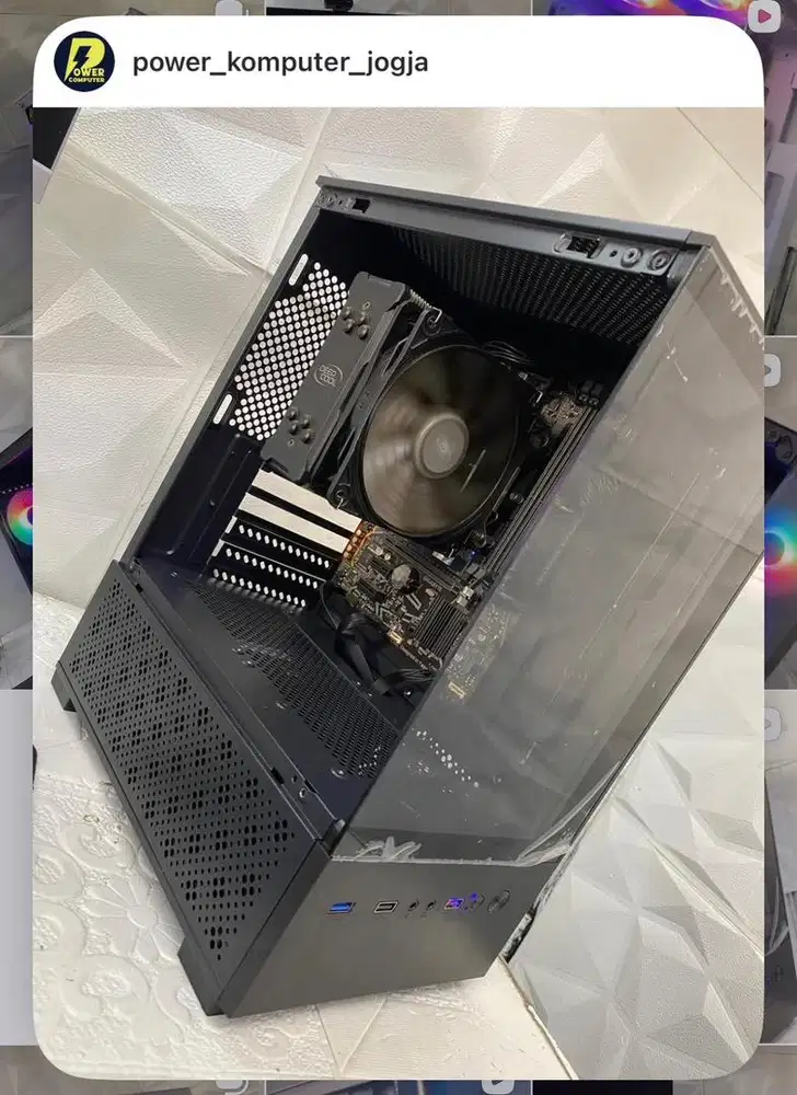 PC intel i7 10700 Ram 64Gb Ssd 256Gb Vga UHD PSU 500W 8 jt an