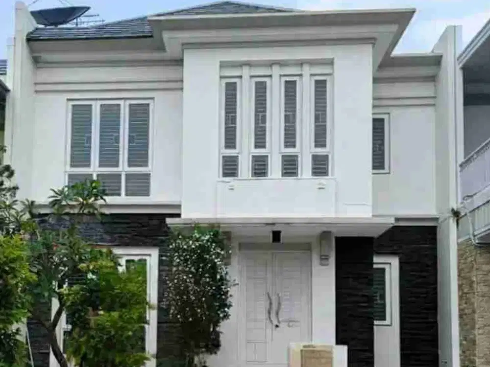 rumah modern 2 lantai di kota wisata cibubur