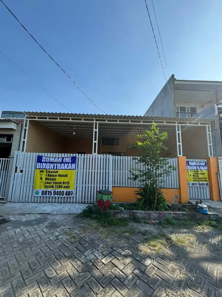 Rumah minimalis Dikontrakan