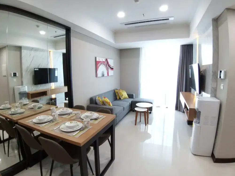 Sewa Cepat! 2BR Luas 78m² Casa Grande Angelo – Furnished & Nyaman