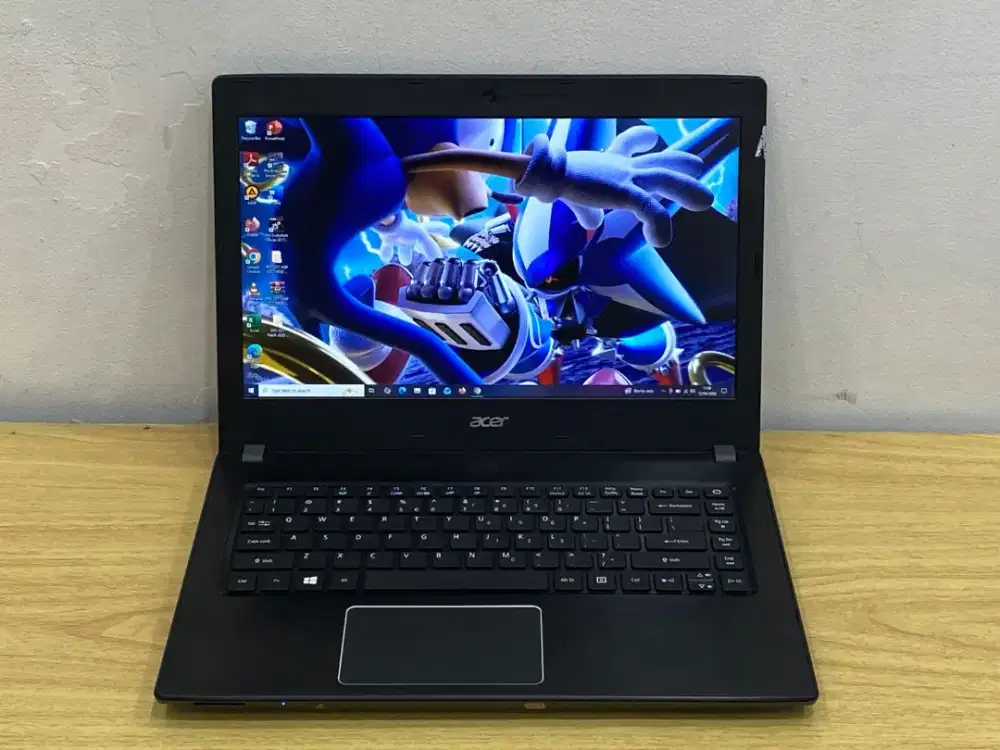Laptop Acer Aspire E5-475G Prosesor Intel Core i3-6006U/Ram 4GB/SSD